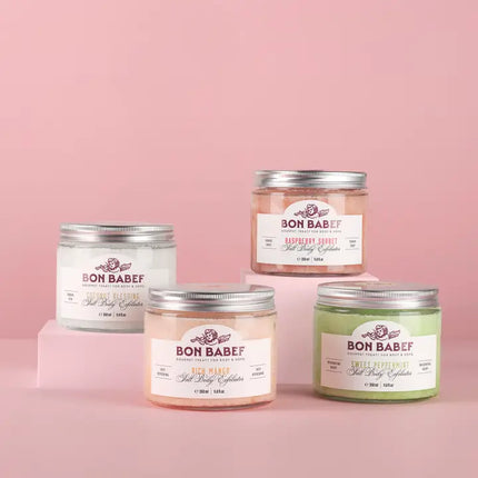 🍓 Raspberry flavoured body scrub