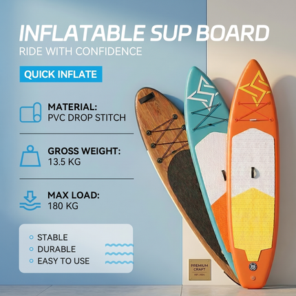 SUP 1160 Inflatable Paddle Board Set